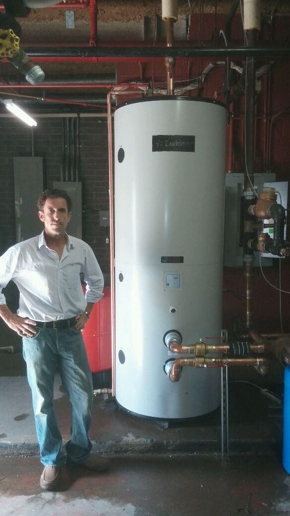 A recent boiler company job in the Bloomfield Hills, MI area